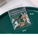 Album à bijoux - livre de rangement et présentoir à bijoux, antirouille avec grilles transparents