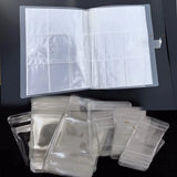 Album à bijoux - livre de rangement et présentoir à bijoux, antirouille avec grilles transparents